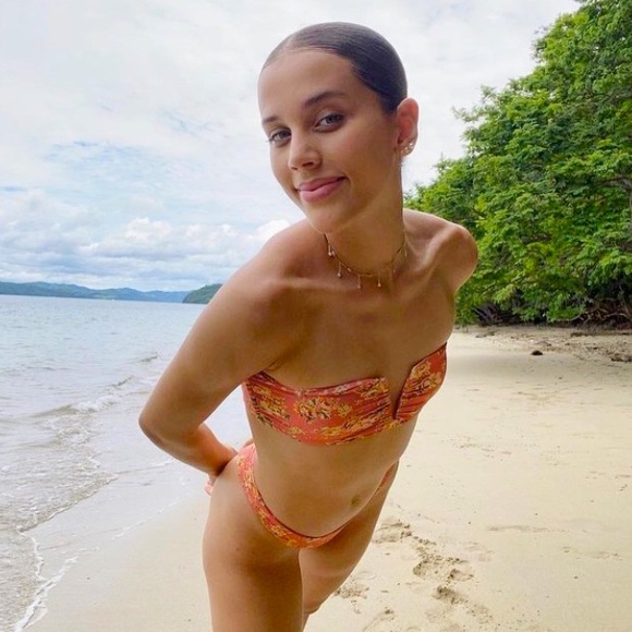 MAAJI Set - Flicker Strapless Bikini Top & Sublimity Signature Bottoms - S/XS - Picture 14 of 16